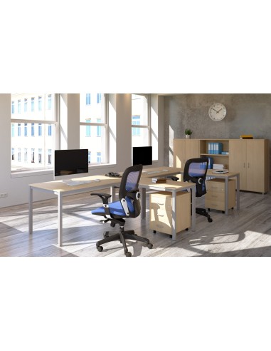 Mesa Euro 5100 con fondo 80 cms