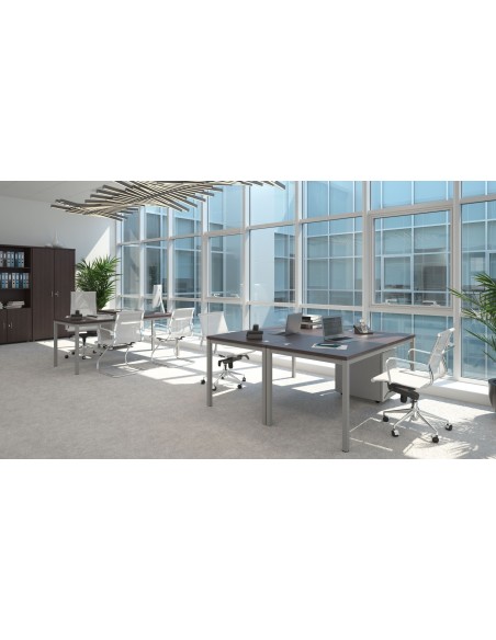 Mesa Euro 5100 con fondo 80 cms