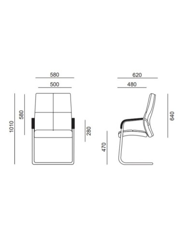 Silla confidente Dublín