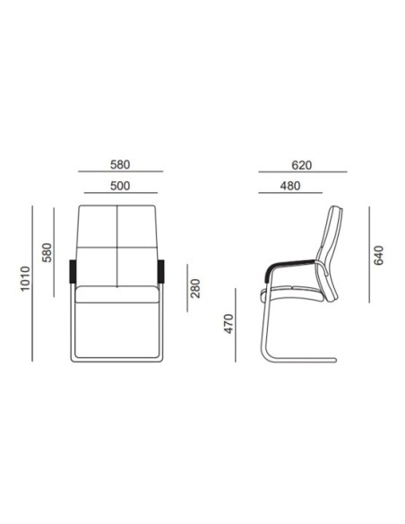 Silla confidente Dublín