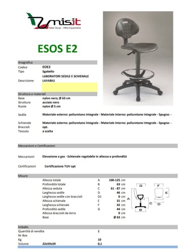Taburete EOE2