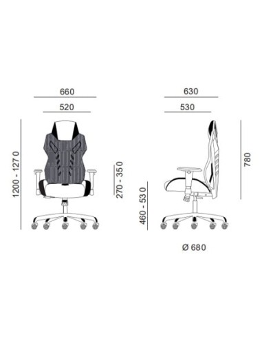 Silla gaming Galaxy