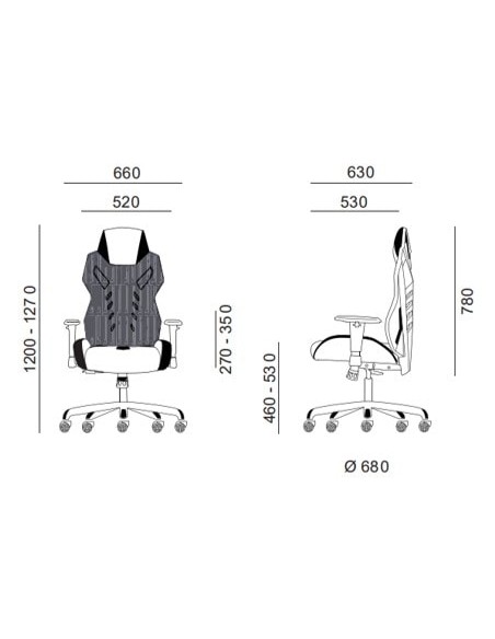 Silla gaming Galaxy