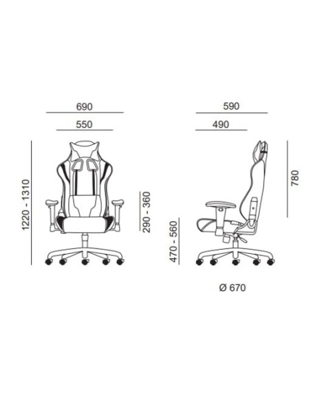 Silla gaming Magnum