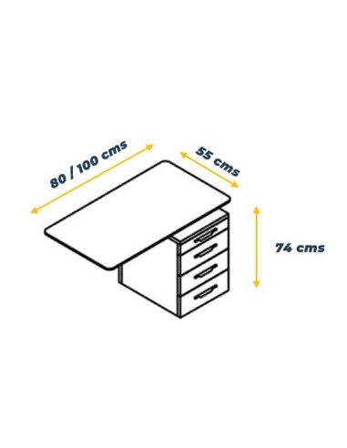 Mesa dirección Sharp