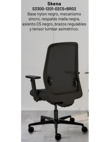 Silla Skena entrega en 48 h