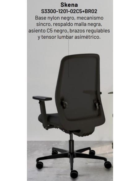 Silla Skena entrega en 48 h