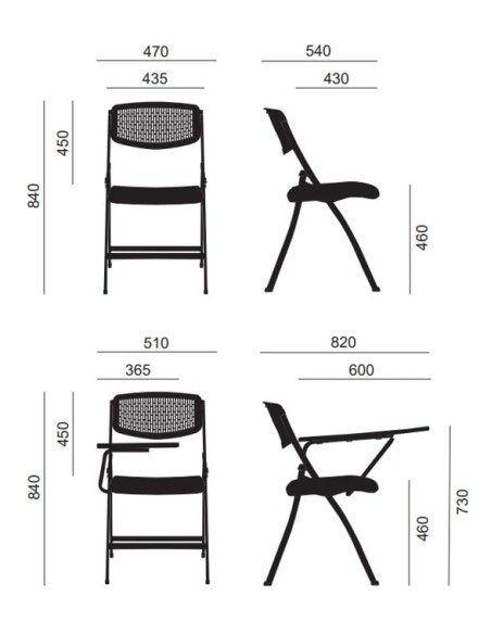Silla plegable Seúl