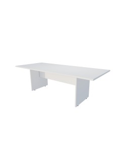 Mesa reunión Euro rectangular base en H 2