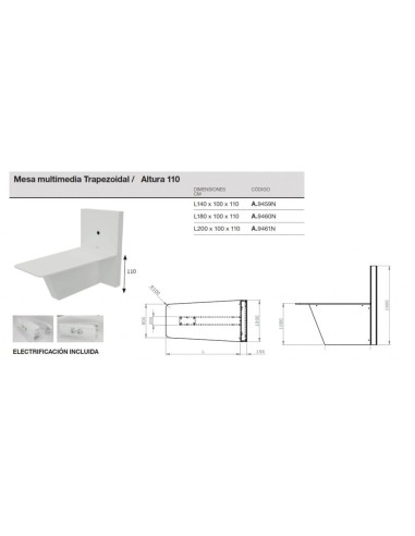 Mesa multimedia