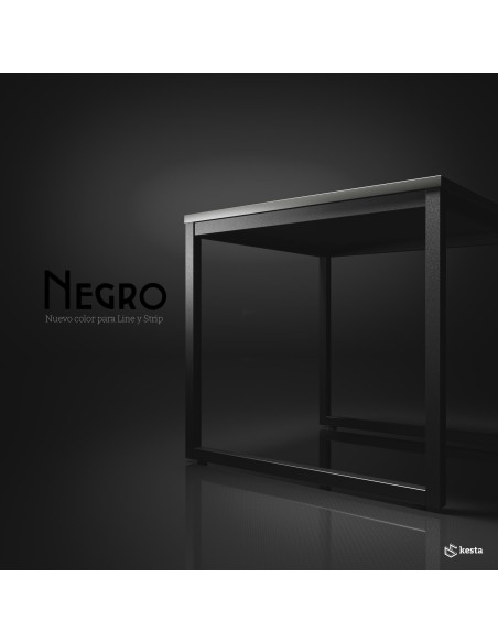 Mesa Strip con fondo 60 cms