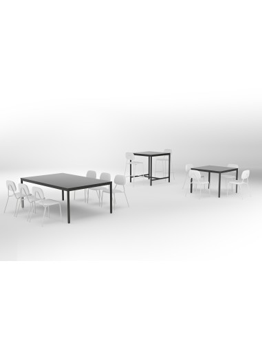 Mesa Line con fondo 60 cms