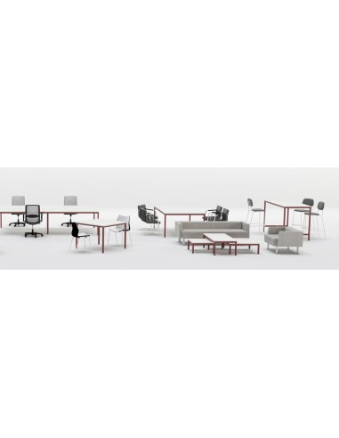 Mesa Line con fondo 60 cms