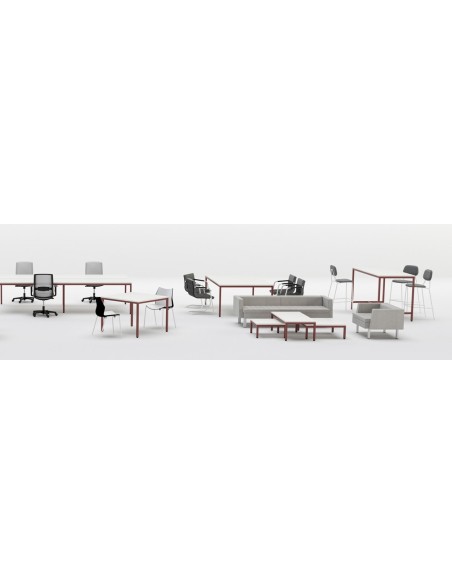 Mesa Line con fondo 60 cms
